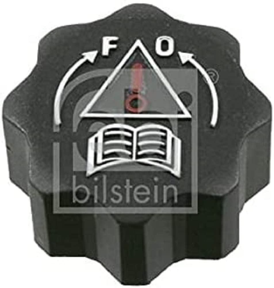 febi bilstein 22081 Kühlerverschlussdeckel für Kühlerausgleichsbehälter , 1 Stück, Grün von febi bilstein