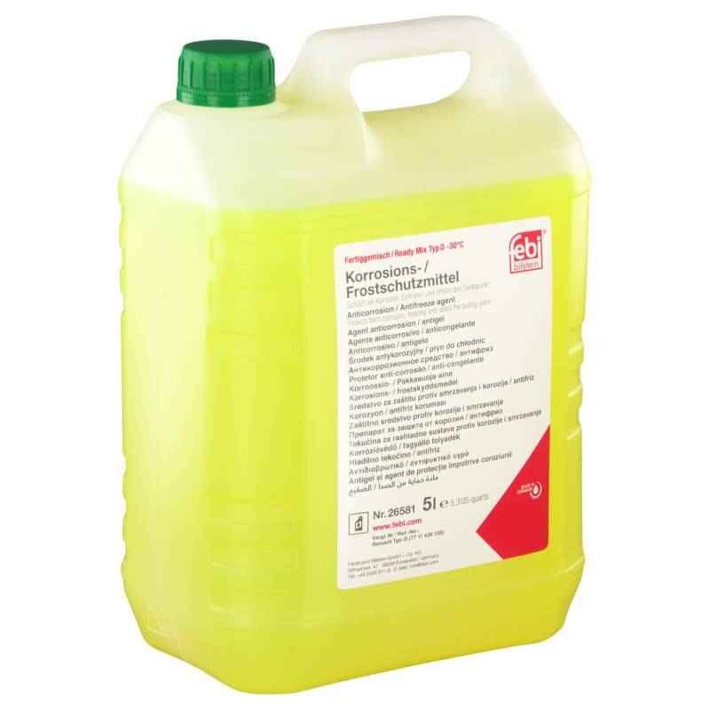 febi bilstein 26581 Frostschutzmittel Readymix -30°C, 5 Liter von febi bilstein