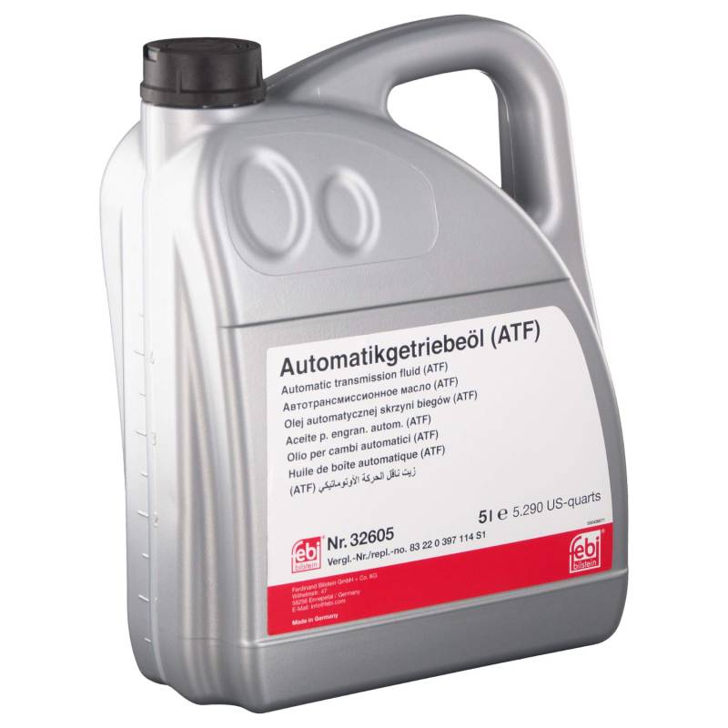 febi bilstein 32605 Automatikgetriebeöl (ATF) , 5 Liter von febi bilstein