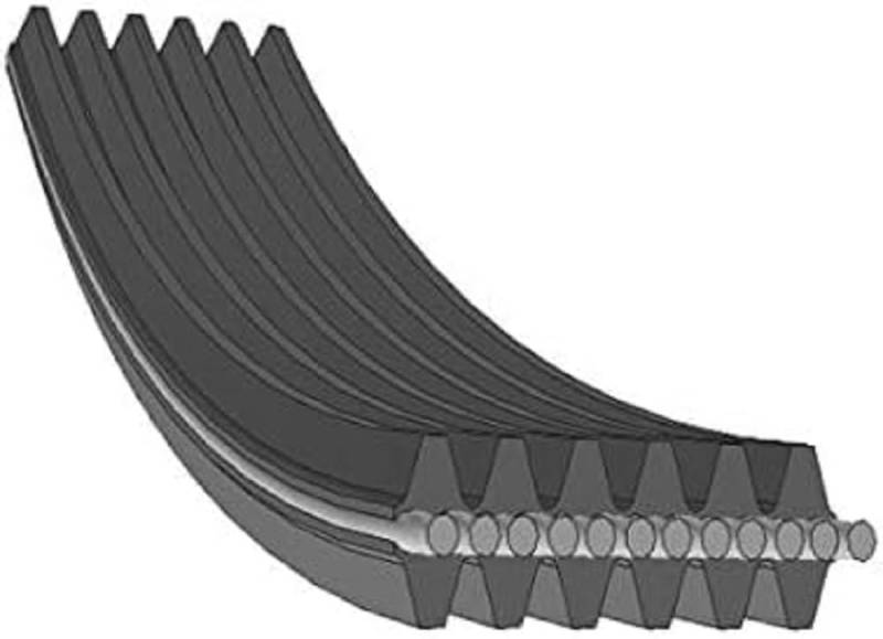 febi bilstein 34460 Keilrippenriemen , Rippenanzahl 6 , 1 Stück von febi bilstein