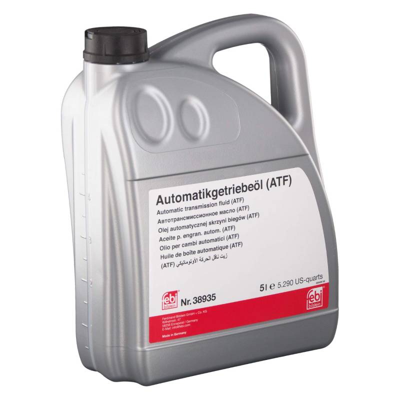 febi bilstein 38935 Automatikgetriebeöl (ATF) , 5 Liter von febi bilstein