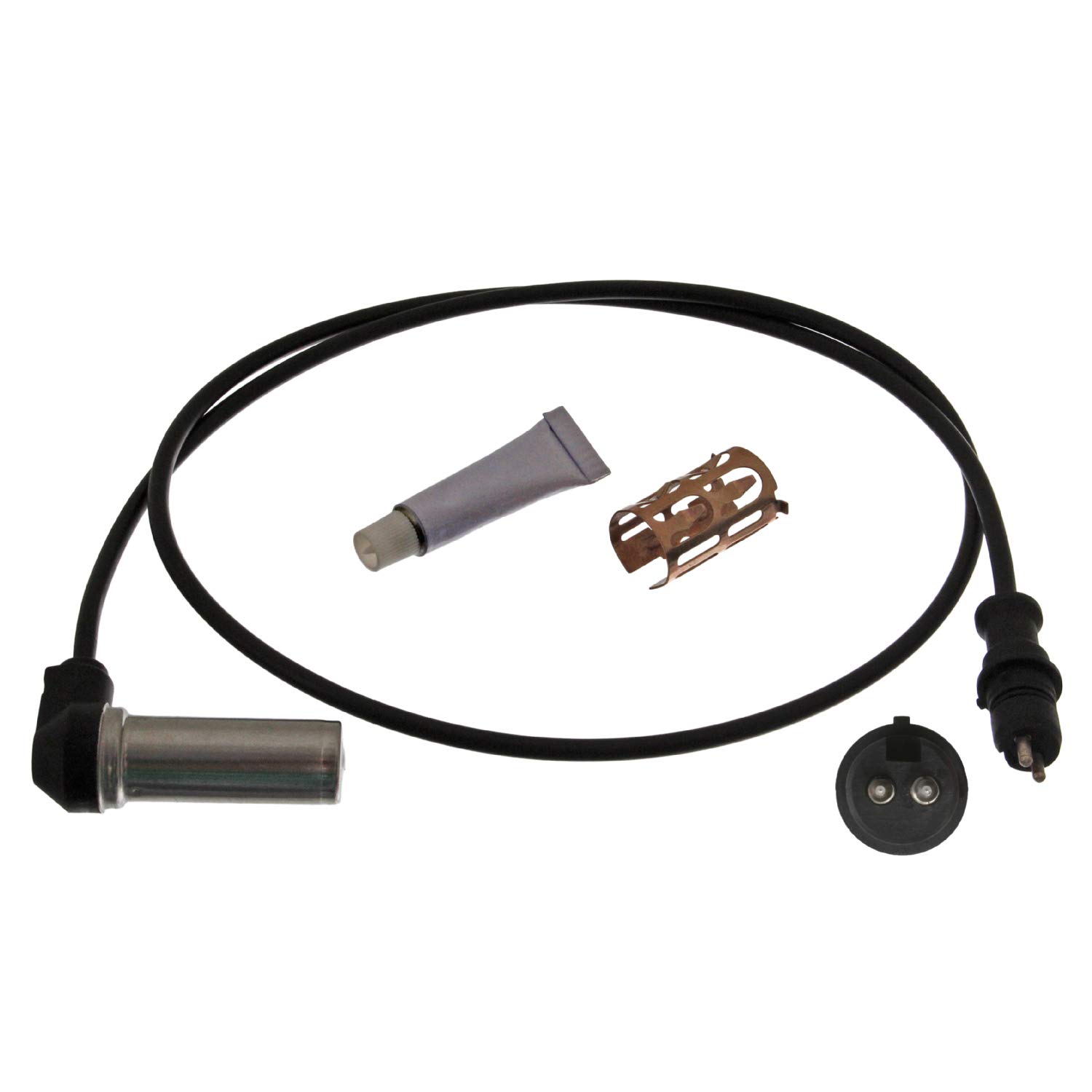 febi bilstein 40550 ABS-Sensor mit Hülse und Fett , 1 Stück von febi bilstein