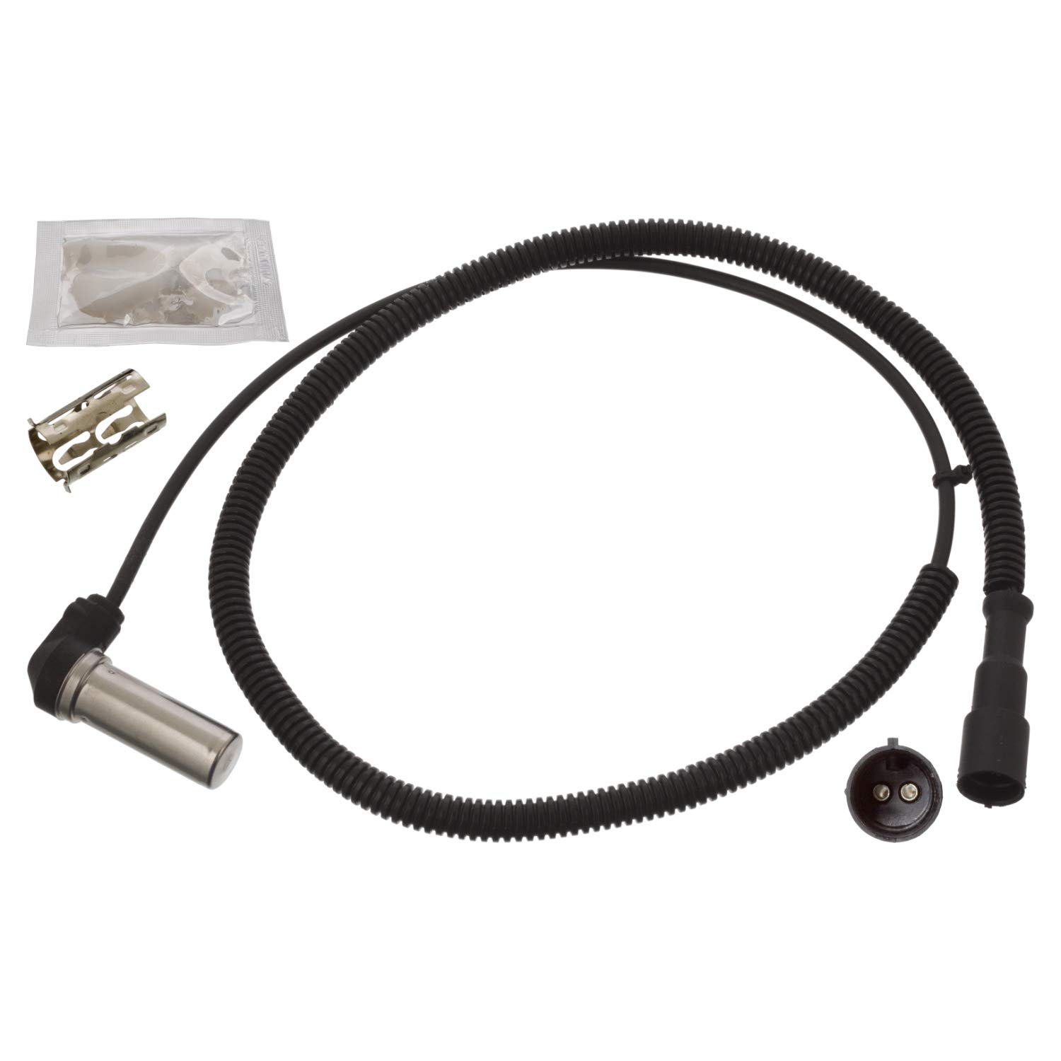 febi bilstein 45779 ABS-Sensor mit Hülse und Fett , 1 Stück von febi bilstein