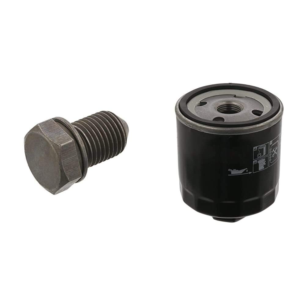 febi bilstein 48871 Ölablassschraube mit Dichtring + 22532 Ölfilter von febi bilstein