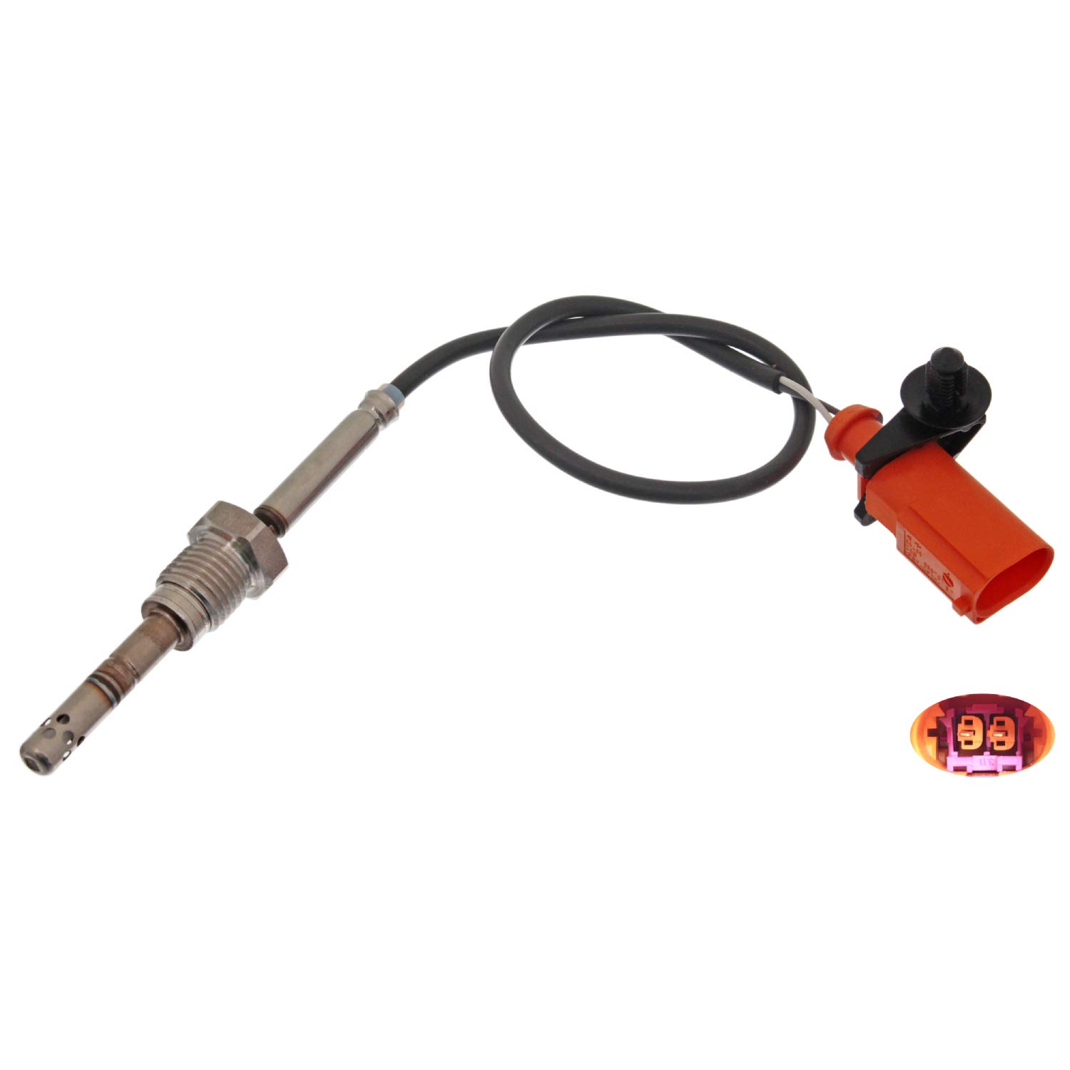 febi bilstein 49306 Abgastemperatursensor , 1 Stück von febi bilstein