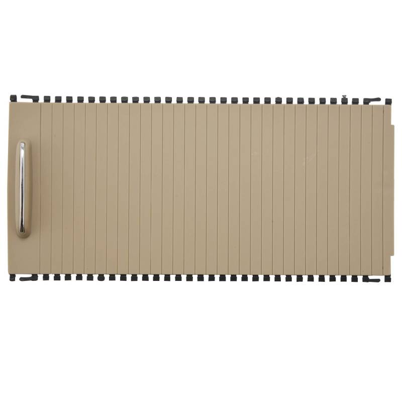 ferater Auto Innen Innen Konsole Rollo Abdeckung für - C/E-Calss W204 S204 W212 S212 A20468076079051 Beige von ferater