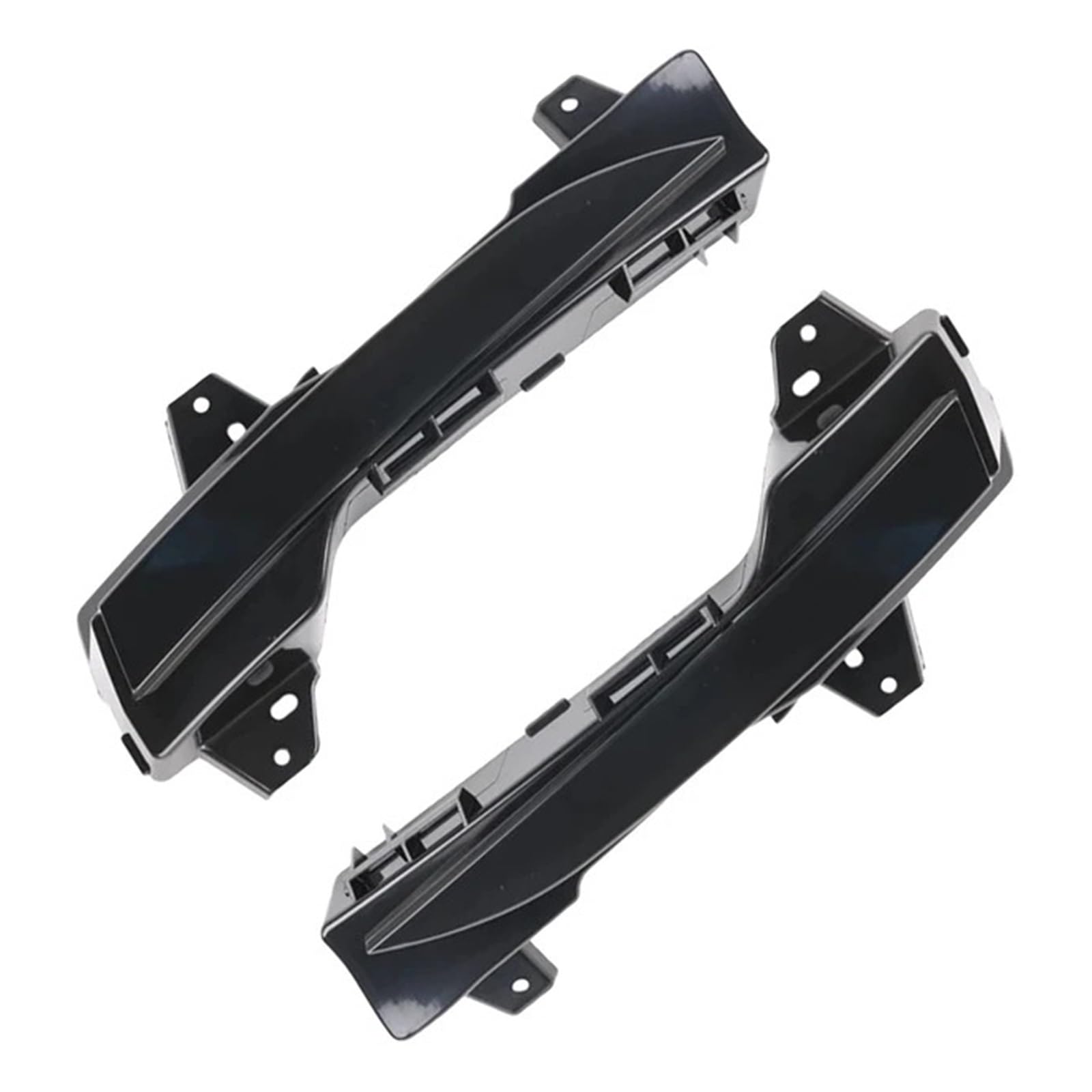 Frontstoßstangen-Nebelscheinwerferabdeckungen ohne Loch links/rechts 149002300A 149002200A, kompatibel for Tesla Model 3 2017–2023(1 pair Right/Left) von fgctqspf