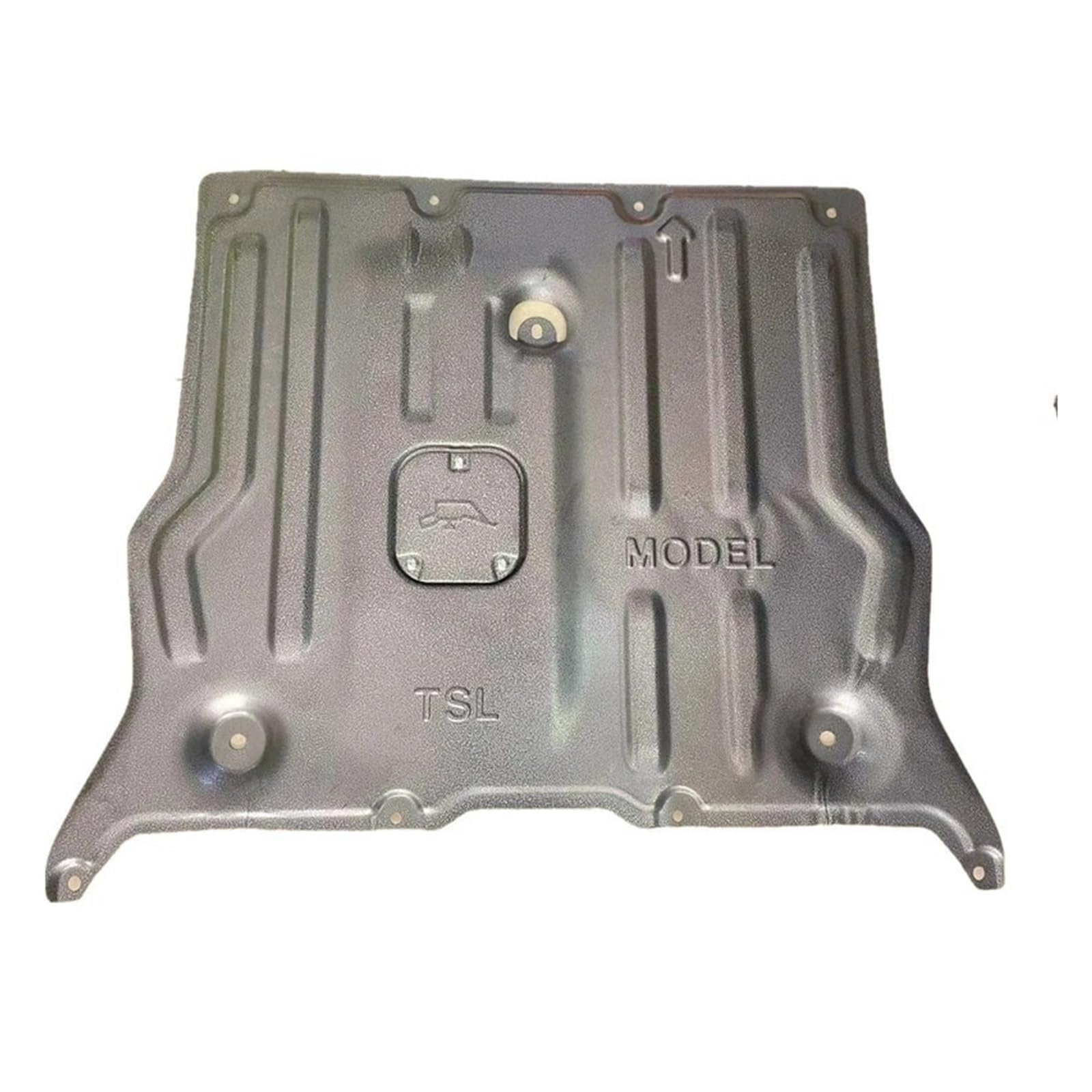 Untere Motorschutzplatte, Modifizierte vordere und hintere Schallwand des Chassis, Motorschutzplatte, Kompatibel mit Tesla MODEL 3 Model Y(MODEL 3 steel front panel) von fgctqspf