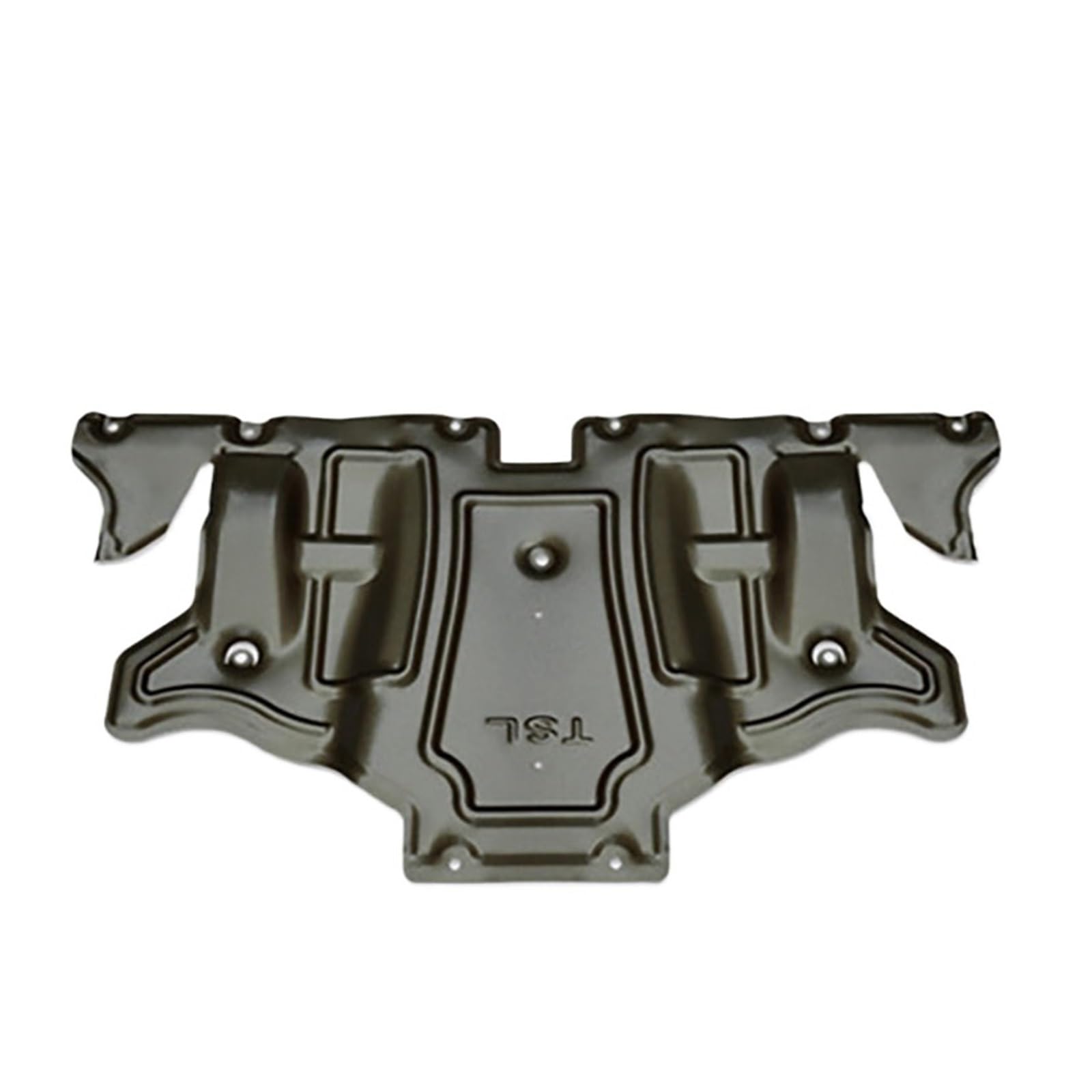 Untere Motorschutzplatte Modifiziertes Chassis Vordere und hintere Schallwand Motorschutzplatte Almag ， Kompatibel mit Tesla Model 3 Model Y(Model 3 Rear guard plate) von fgctqspf