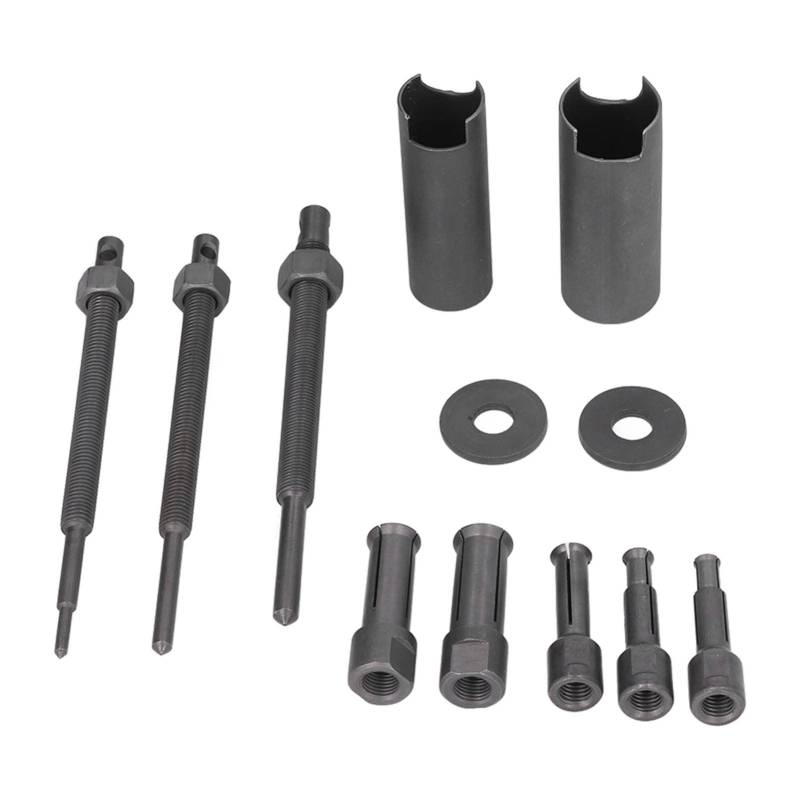 flexman 10 Teiliges Innenlager Abzieher Set, Stahl Motorrad Abzieher Abzieher Set, Innenlager Abzieher Set für Mutomotive Schwungräder, Motorradräder, Fahrradräder, Pumpenlager von flexman