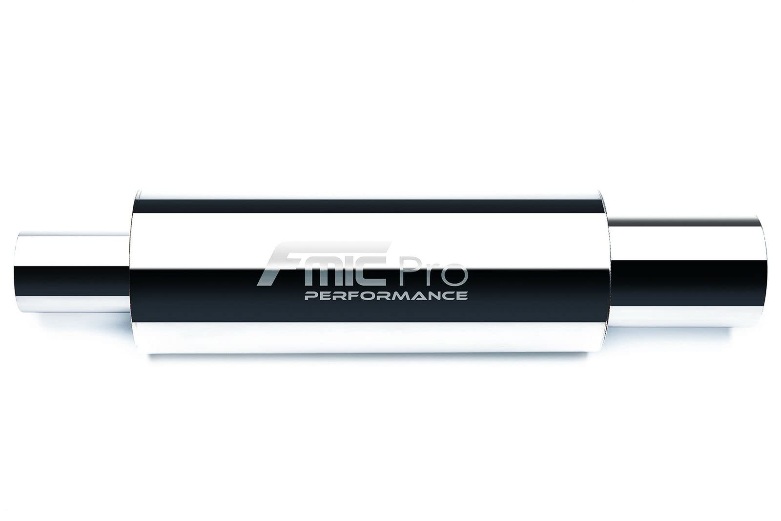 FMIC.Pro Universal Muffler Sportauspuff A Edelstahl 304 Schalldämpfer Einfachendrohr rund 350mm (76-76mm) von FMIC.EU PERFORMANCE