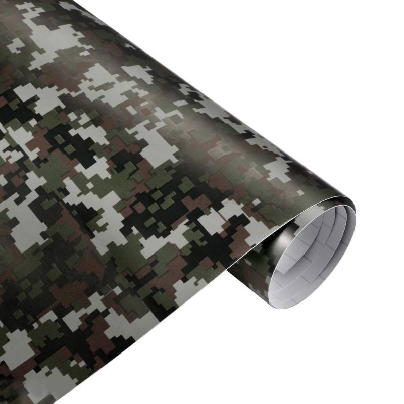 folimac 8,50 €/m² Camouflage Autofolie Selbstklebend mit Luftkanäle Car Wrap Autofolie #2 (2m x 152cm) von folimac