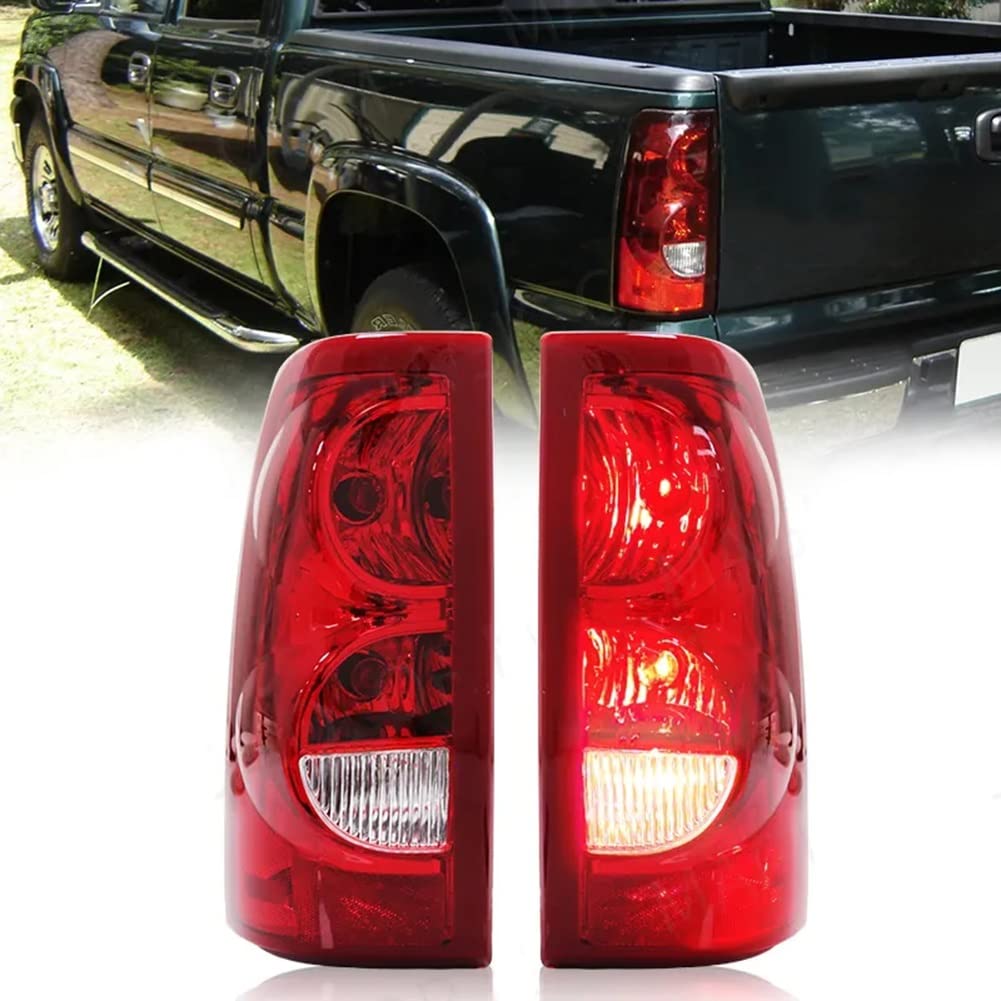 frides LED Rücklichter Für Silverado 2003-2006, Pickup Heckleuchten, Paar (Fahrerseite Und Beifahrerseite) von frides