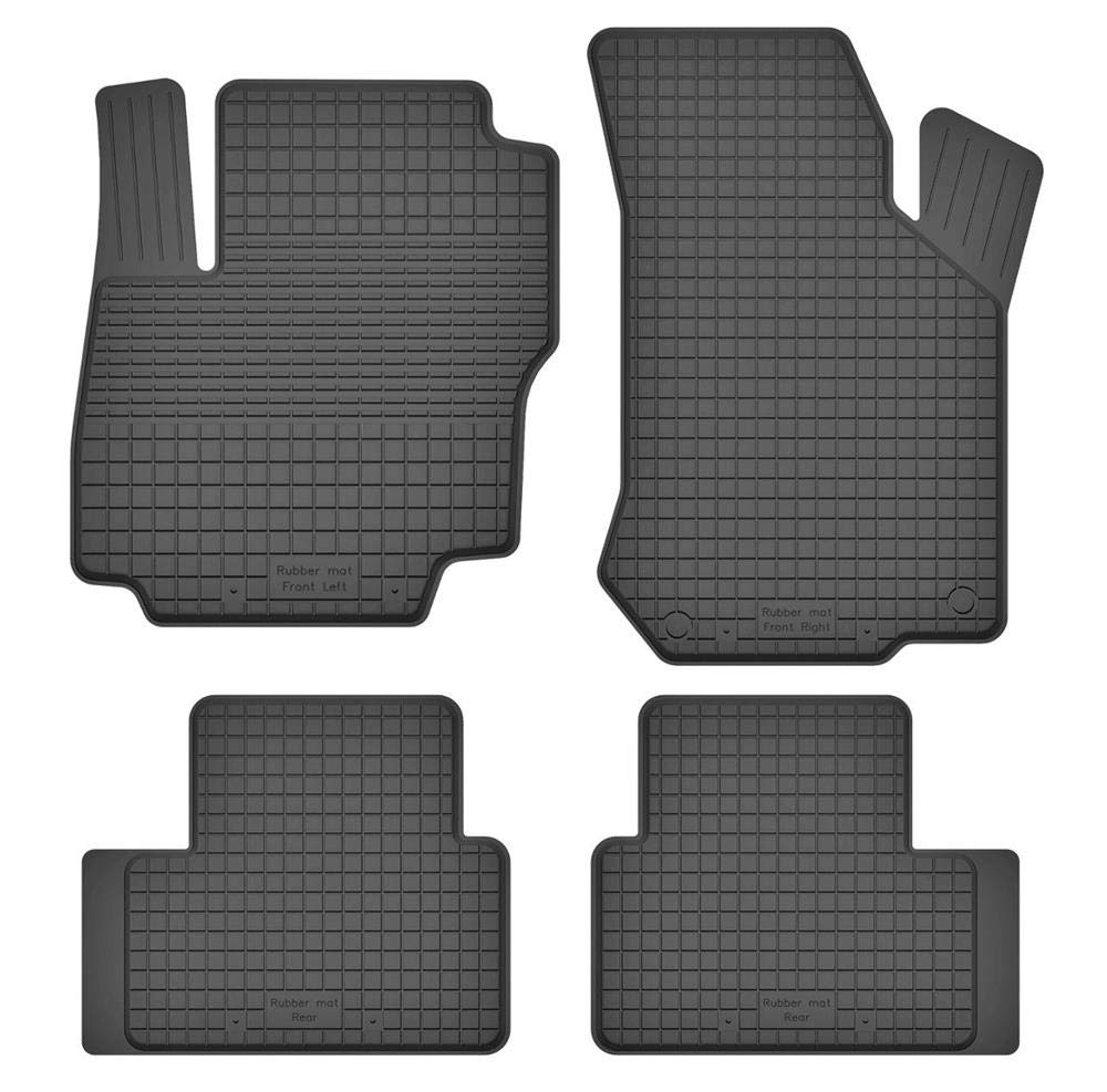 Fußmatten Vorne, Hinten 4er Set für Hyundai Atos/Atos Prime 1997-2008 Gummi Gumimatten von fussmattenheld