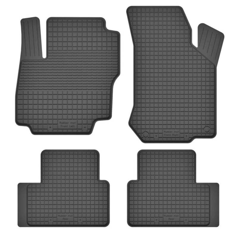 Fußmatten Vorne, Hinten 4er Set für Hyundai Atos/Atos Prime 1997-2008 Gummi Gumimatten von fussmattenheld