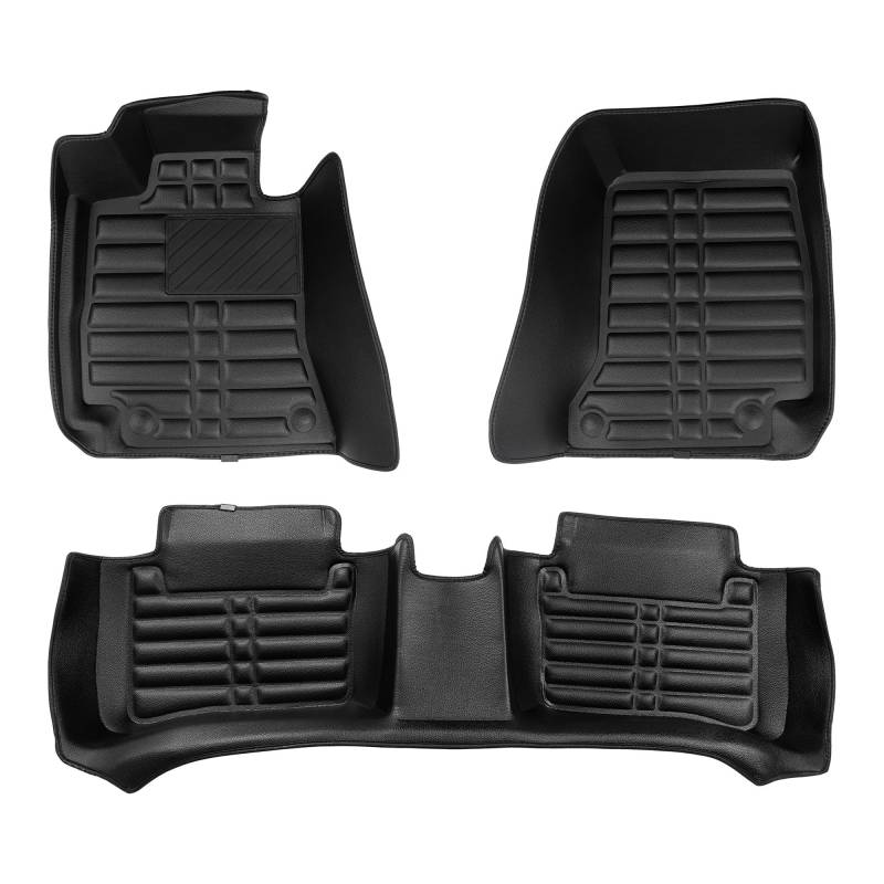 fussmattenprofi.com 5D Premium Leder Fussmatten Kompatibel mit Mercedes E-Klasse (W212/S212) ab 2009-2016 I 100% Passgenau Geruchlos Allwetter Fußmatten Set von fussmattenprofi.com