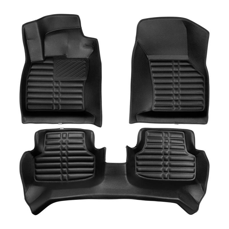 fussmattenprofi.com Auto Fussmatten Kompatibel mit Seat Leon (3.Gen) Baujahr 2012-2020 I 100% Passgenau Geruchlos Allwetter Fussraumschale I 5D Premium TPE Fußmatten Set von fussmattenprofi.com