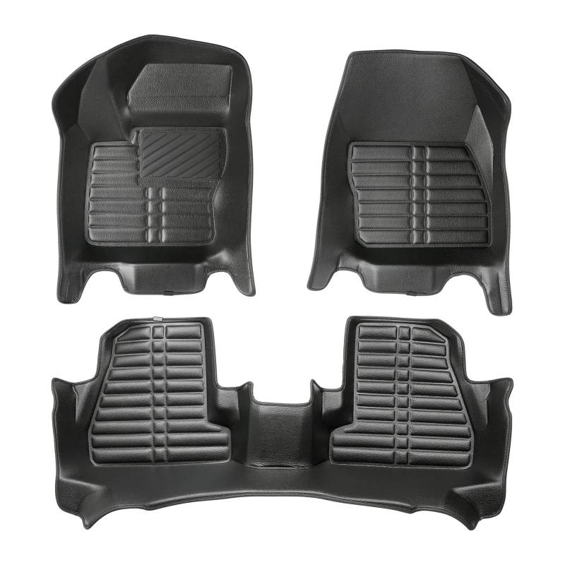 fussmattenprofi.com Auto Fussmatten Kompatibel mit Ford Focus (3.Gen) Baujahr 2010-2018 I 100% Passgenau Geruchlos Allwetter Fussraumschale I 5D Premium TPE Fußmatten Set von fussmattenprofi.com