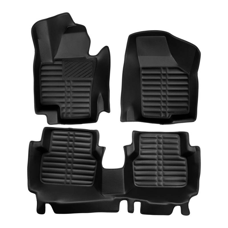 fussmattenprofi.com Auto Fussmatten Kompatibel mit VW Tiguan I Baujahr 2007-2016 I 100% Passgenau Geruchlos Allwetter I 5D Premium TPE rutschfest Auto Fußmatten Set von fussmattenprofi.com