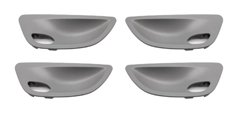 Fahrerseite Fensterschalter Armlehne Für B&MW 5 Series F10 F11 F18 2010–2017 Links Rechts 2/4 Stück Auto-Innentürgriff-Schüssel-Abdeckungsverkleidung(Gray,4pcs Set) von gangxiao