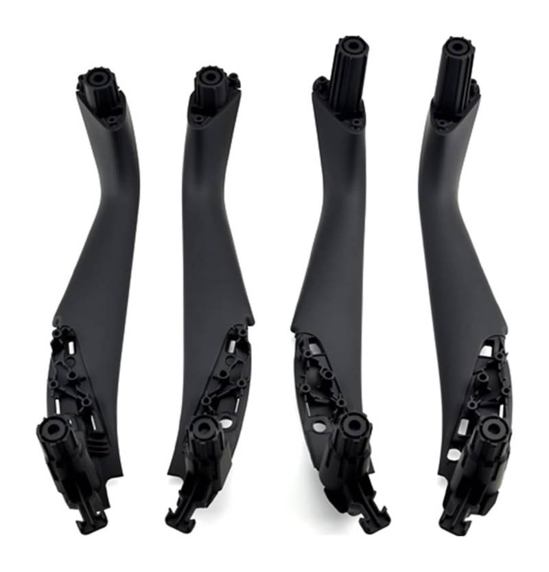 Fahrerseite Fensterschalter Armlehne Für B&MW 5 Series G30 G31 G38 F90 2017-2022 Auto-Innentürgriffverkleidung Zuggriffverkleidung(Black,4pcs set) von gangxiao