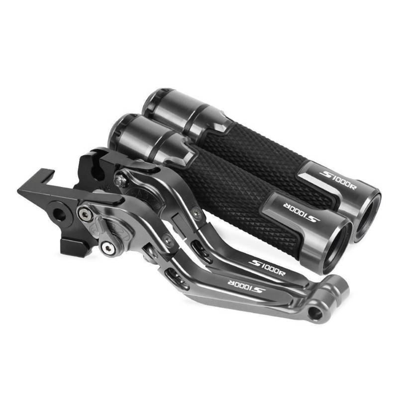 Moto Kupplungs Bremshebel FÜR B&MW S1000R S1000R 2015 2016 Motorrad Bremsen Spurstange Handbremse Bremse Kupplung Hebel Lenker Handgriffe Enden(14) von gangxiao