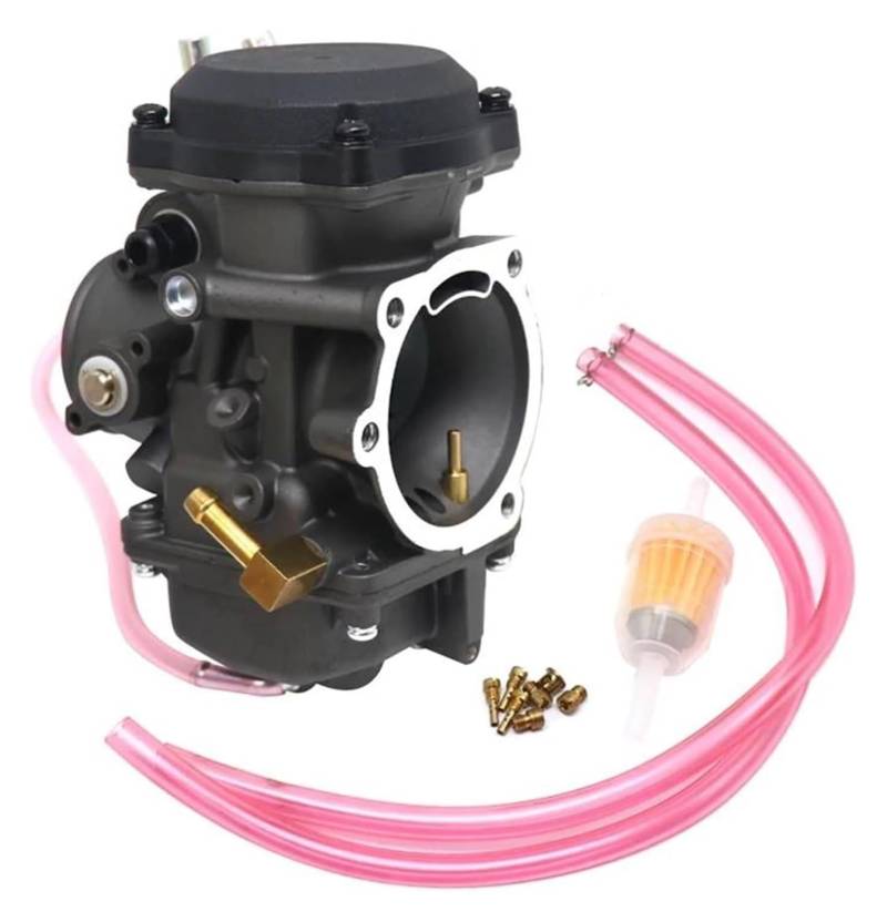 Motorrad Carburateur Umbausatz Für Harley Für Dyna FXR 1988-2016 Motorrad Vergaser Carb CV40 40mm Road King Super Glide Abgestimmt XL883 Twin Cam Zubehör von gangxiao