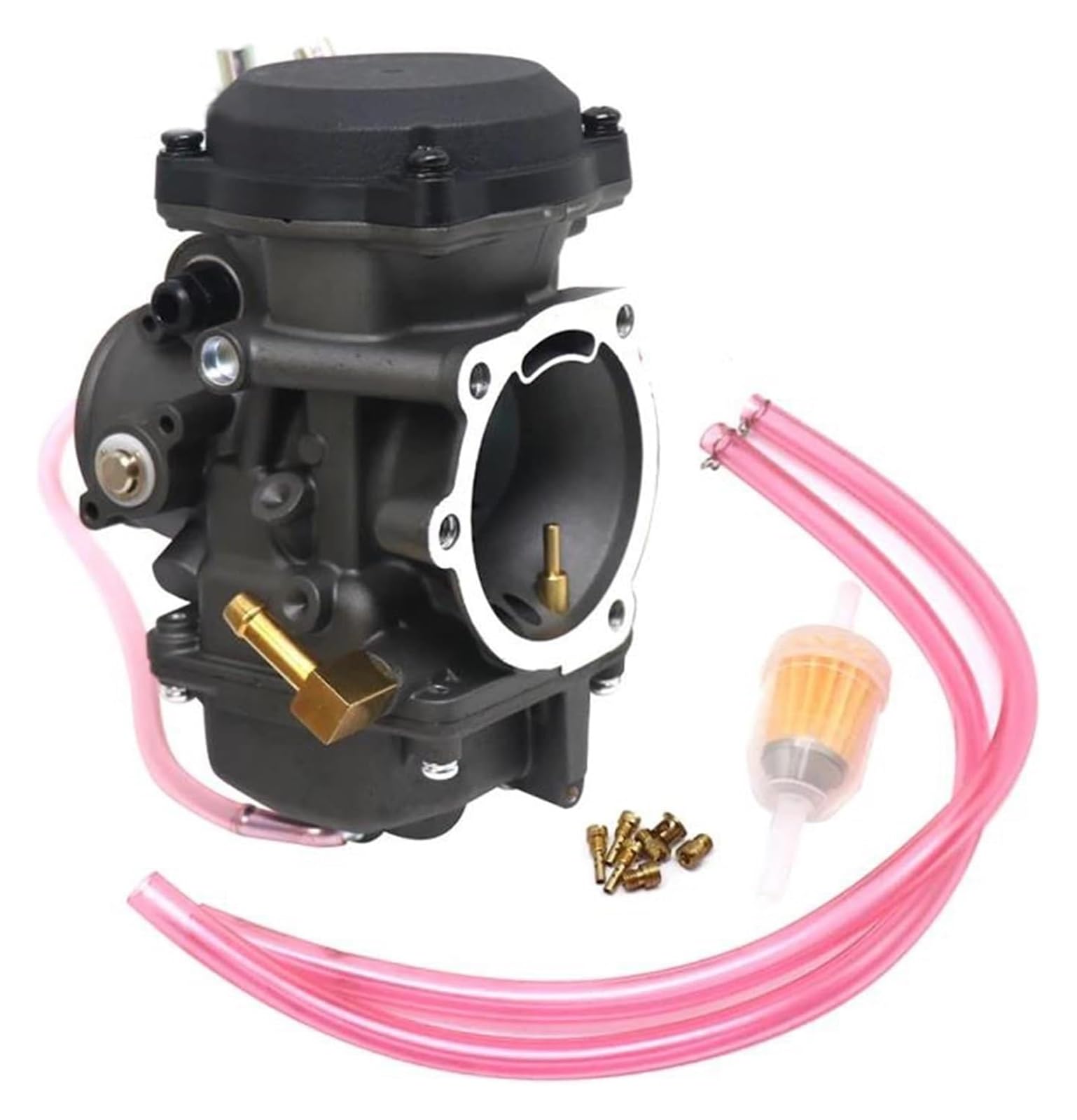 Motorrad Carburateur Umbausatz Für Keihin 40mm Vergaser Für Harley Dana Electra Glide Fatboy Zubehör Racing Motorrad Motor Carb CV40 Mit Hoher Leistung von gangxiao