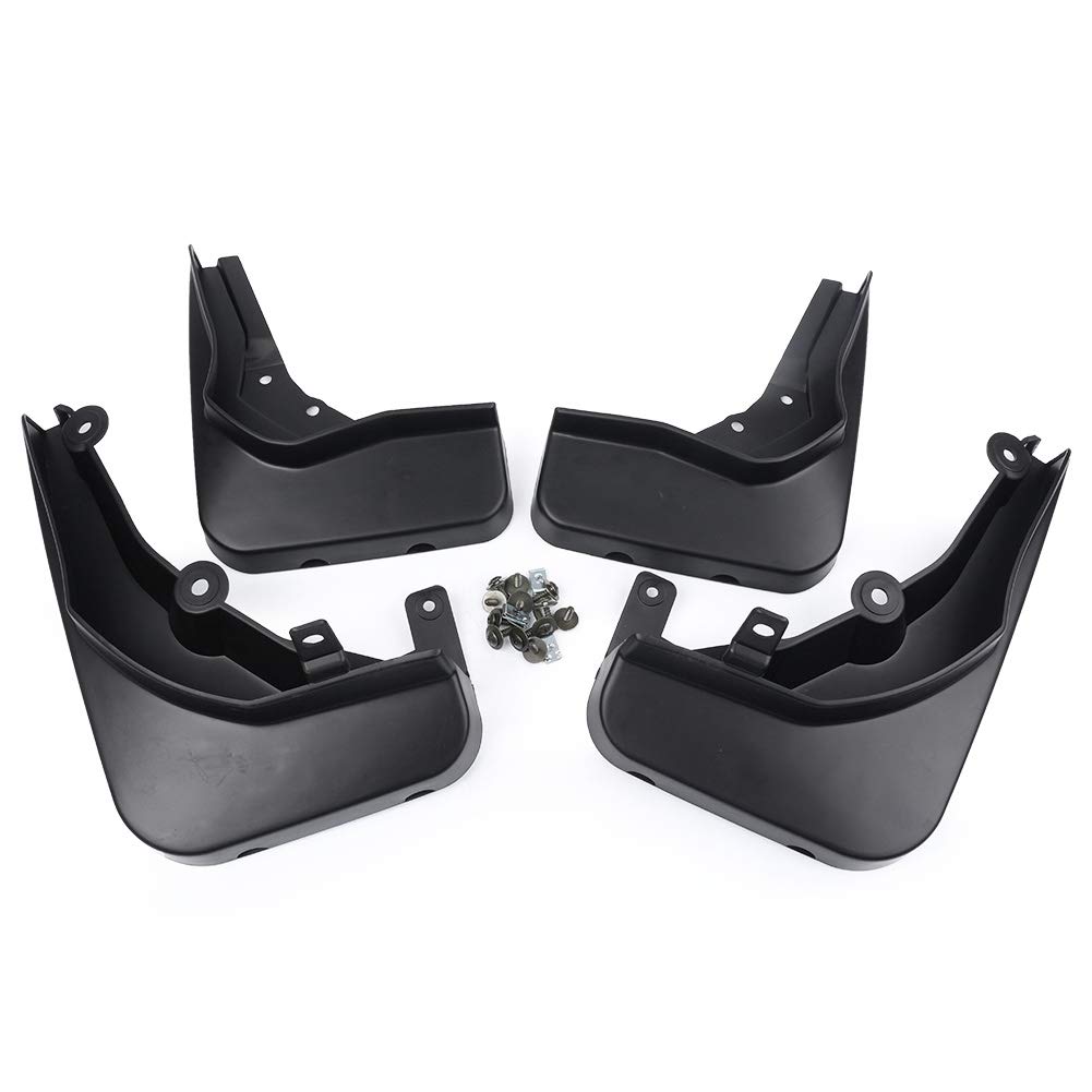 SIKUAI 1 Set Auto-Spritzschutz Schmutzfänger passend für 22013–2016 für Mercedes Benz E-Klasse T-Modell S212, Schwarz von generic