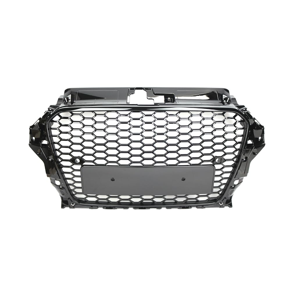 SIKUAI 1 Stück 8V3853651B Kühlergrill für Frontstoßstange ABS-Kunststoff Schwarz Für A3 S3 8V Vor-Facelift 2013-2016 von generic