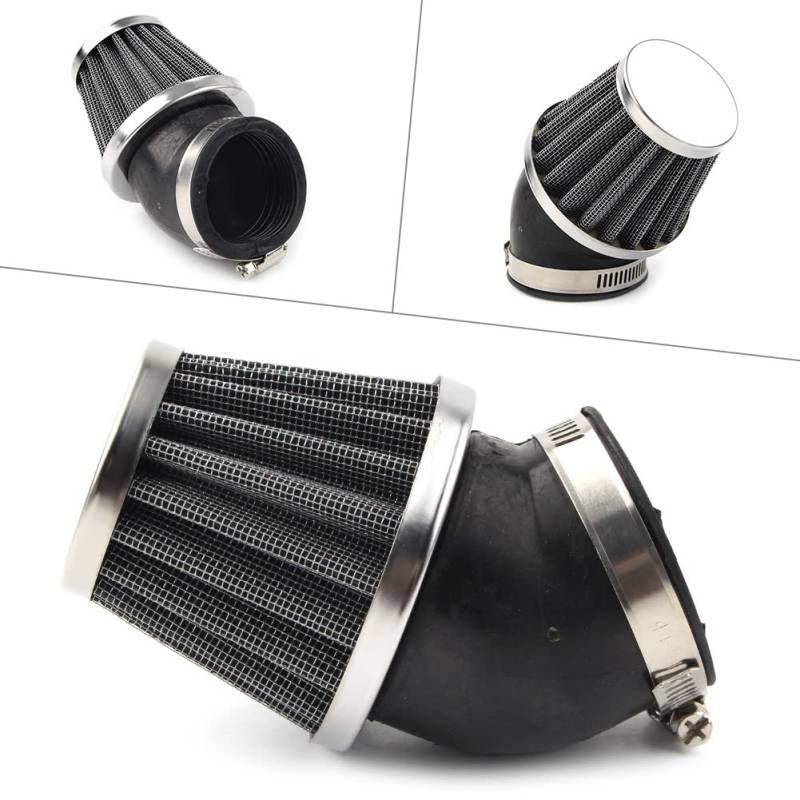 SIKUAI 48MM Kaltlufteinlass Luftfilter Power Intake Lufteinlass System Für Dirt Pit Quad ATV Bike Go Kart von generic