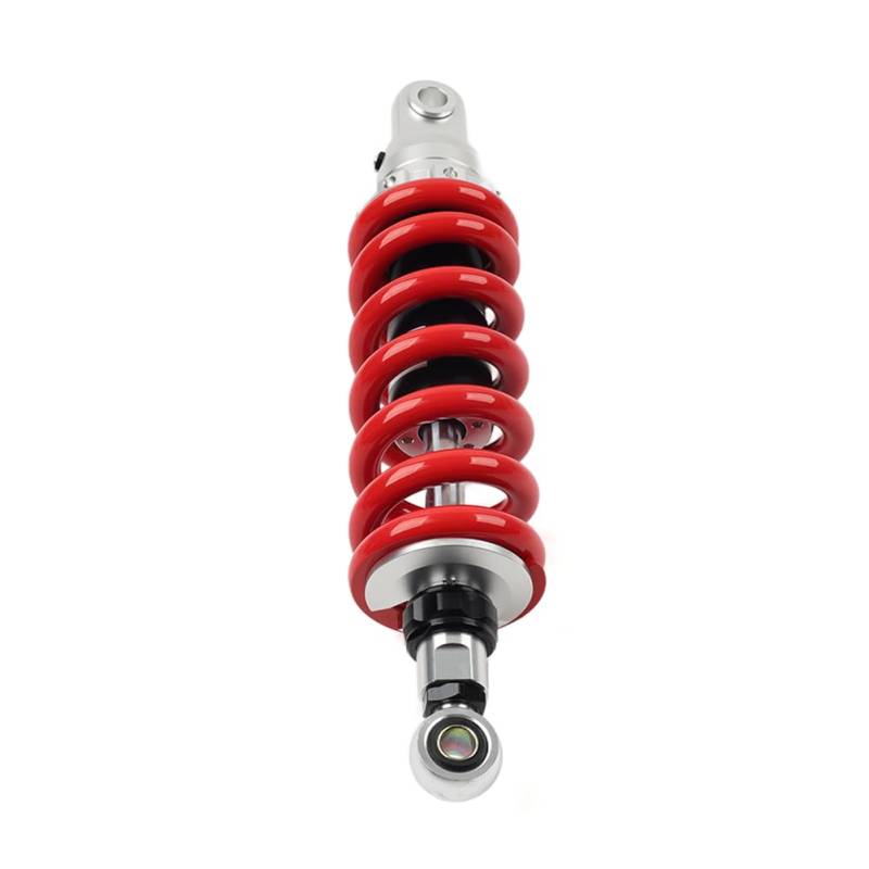 SIKUAI Aluminium Motorrad 340mm Stoßdämpfer 13mm Feder Rot Für Universal von generic