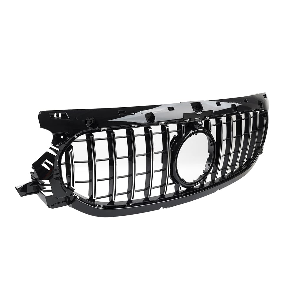 SIKUAI Frontgrill GTR Style Hood Grill Für GLA Klasse H247 2020-2023 Modell ABS Chrom von generic