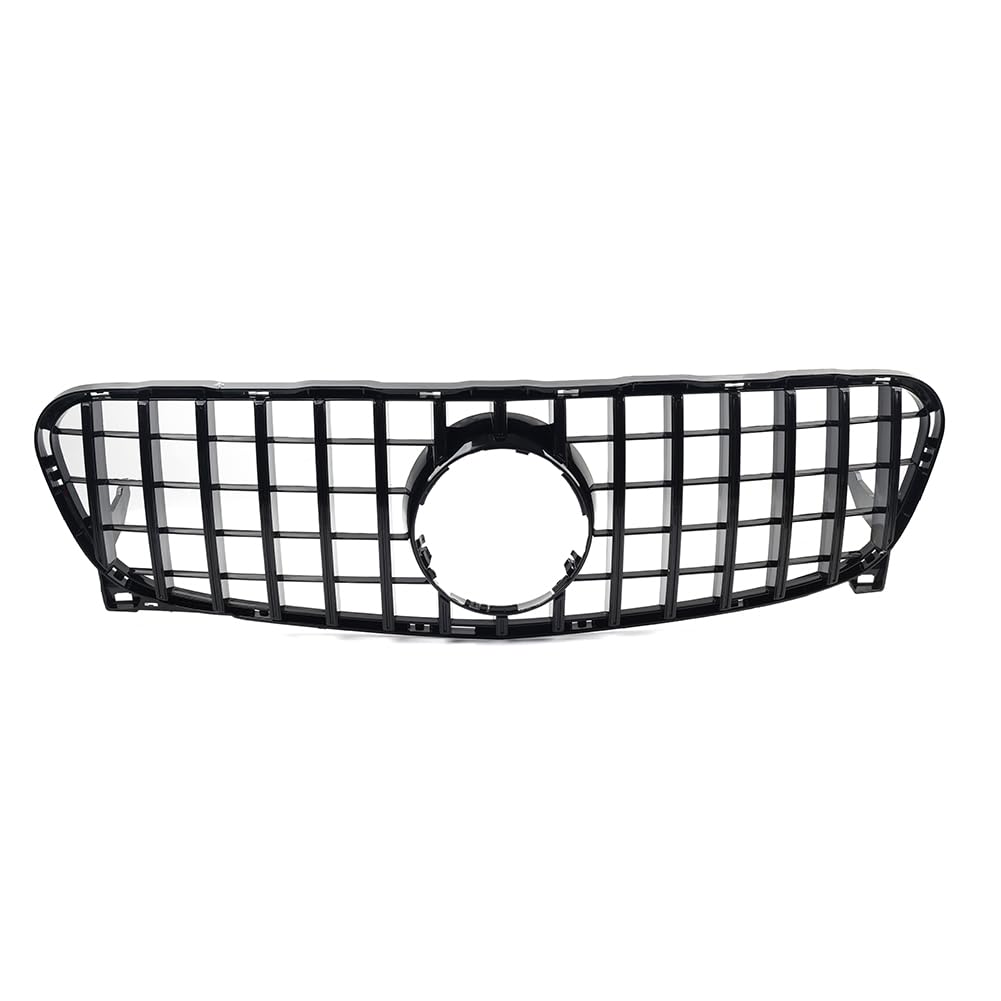 SIKUAI Frontgrill GTR Style Mesh Grill ABS Schwarz Für GLA Klasse X156 GLA180 GLA200 GLA250 2014-2016 Auto von generic