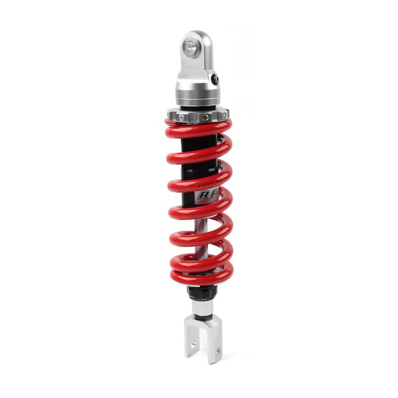 SIKUAI Motorrad 365mm Gabelkopf Stoßdämpfer Aufhängung 13mm Feder Aluminium Rot Für Universal von generic