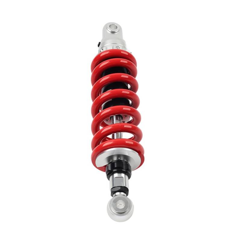 SIKUAI Motorrad Stoßdämpfer 340mm Federung 13mm Feder Rot Aluminium Für Universal von generic