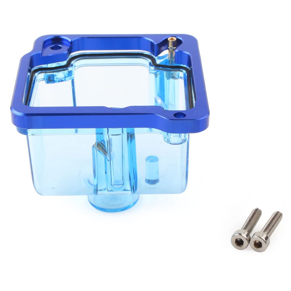 SIKUAI Motorrad Transparent Vergaser Shell Float Bottom Bowl Carb Fall Für PWK II III 21mm-34mm Kunststoff Blau von generic