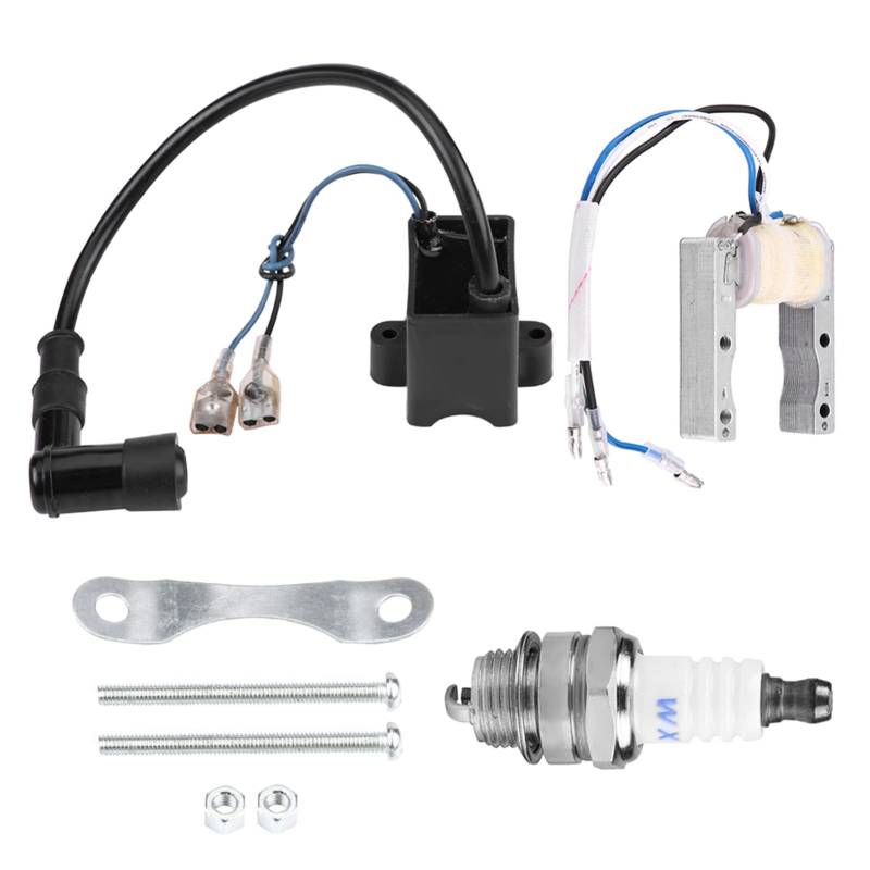 Zündung CDI-Zündkerze, CDI-Zündspule Magneto für Motorisierte 49cc-66cc-80cc-Motor-Fahrrad-Zündkerze von generic