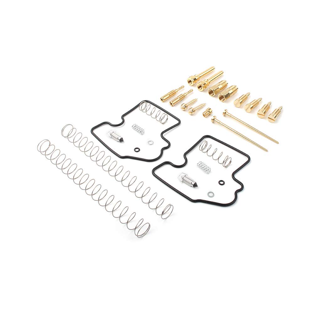 FSFYUK 2 Set ATV Vergaser Umbau Befestigungssatz Vergaser Reparatursatz Vergaserersatz Für Brute Für ce 4x4i KVF650 2002-2009, Prairie KVF700 2004-2006 von generisch