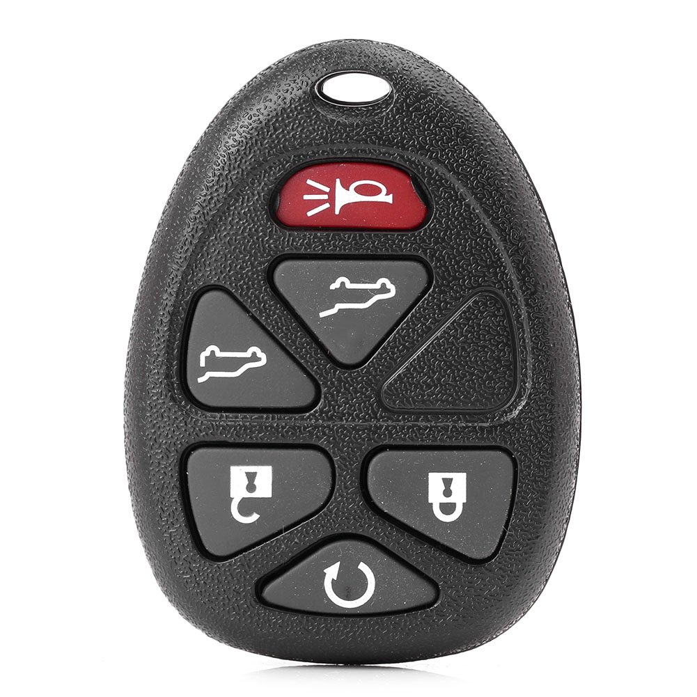 FSFYUK 6 Tasten Keyless Entry Fernbedienung Autoschlüssel Fob Gehäuse Shell Für Traverse 2009-2016, Tahoe 2007-2014, für Suburban 2007-2014 (FCC ID: OUC60270, OUC60221) von generisch