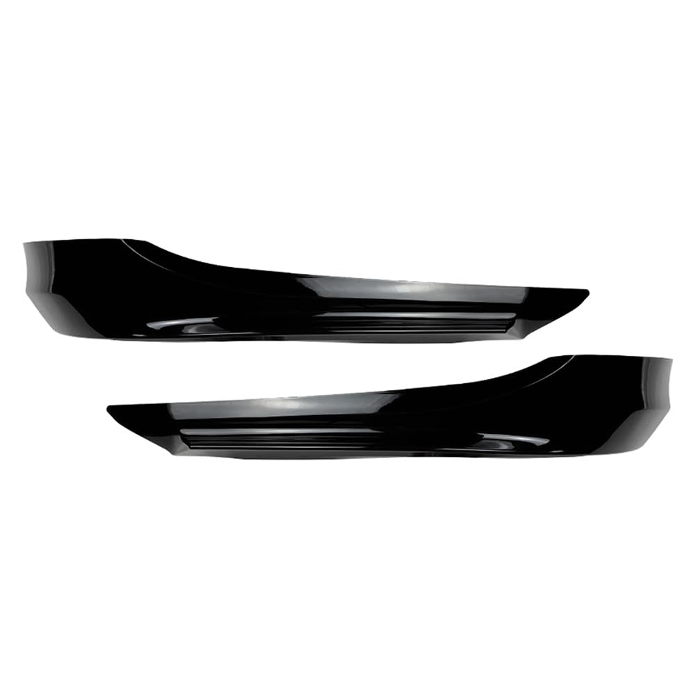 FSFYUK Auto Auto Front Stoßstange Lip Schürzen Für 3 Serie E90 4-Türer Limousine 2009-2012, Helles Schwarz von generisch