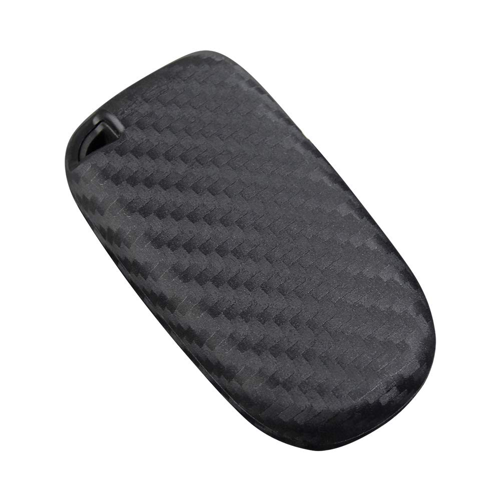 FSFYUK Auto-Fernbedienungsschlüsselgehäuse Smart Key Cover Shell Halter Für Cherokee 2014-2019, Für Charger 2011-2019, Ohne Schlüsselanhänge von generisch