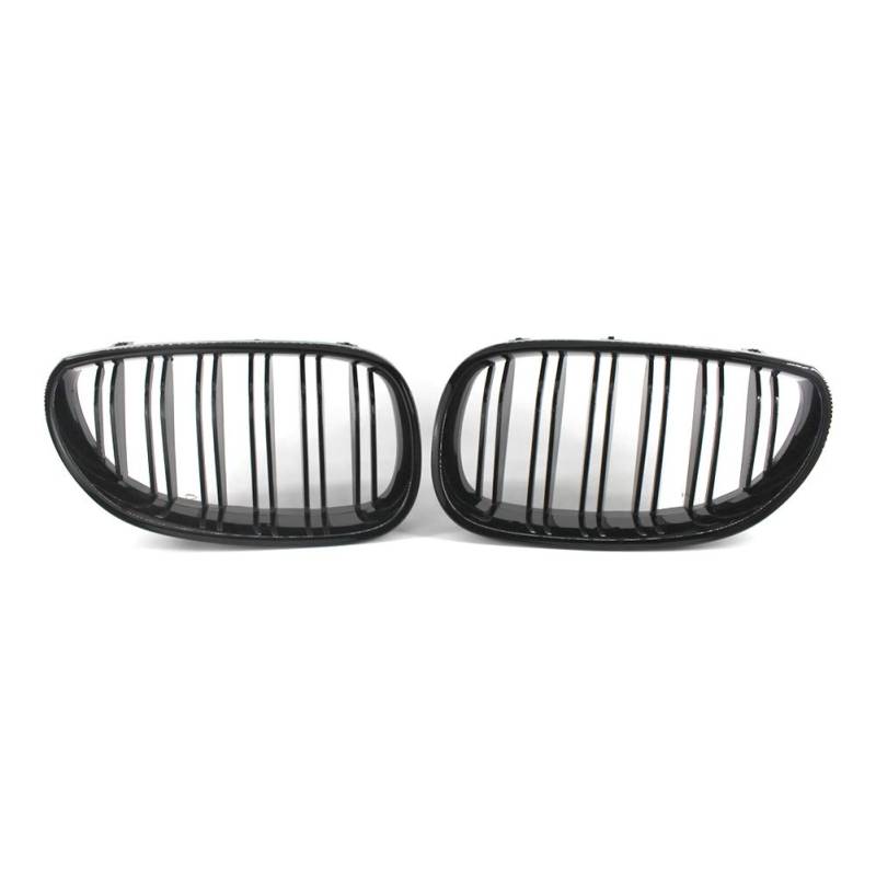 FSFYUK Auto-Frontgrill, Ersatz für Doppel-Nierengrill Für 5er-Serie E60/E61 2003-2009 von generisch