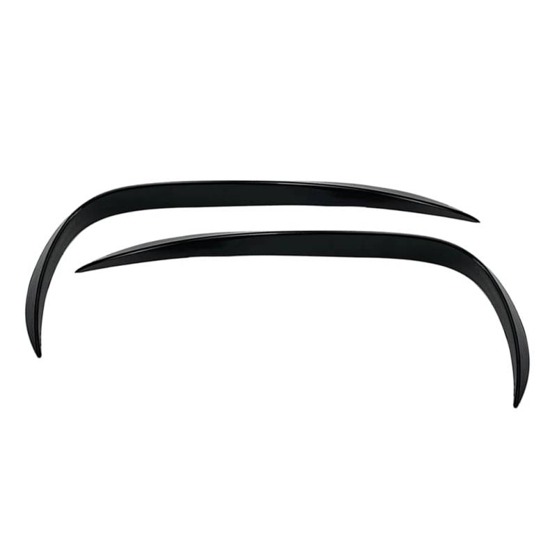 FSFYUK Front Lip Splitter Spoiler Protector Oben Ersatz Für GLB X247 2020 2021 Glänzend Schwarz von generisch