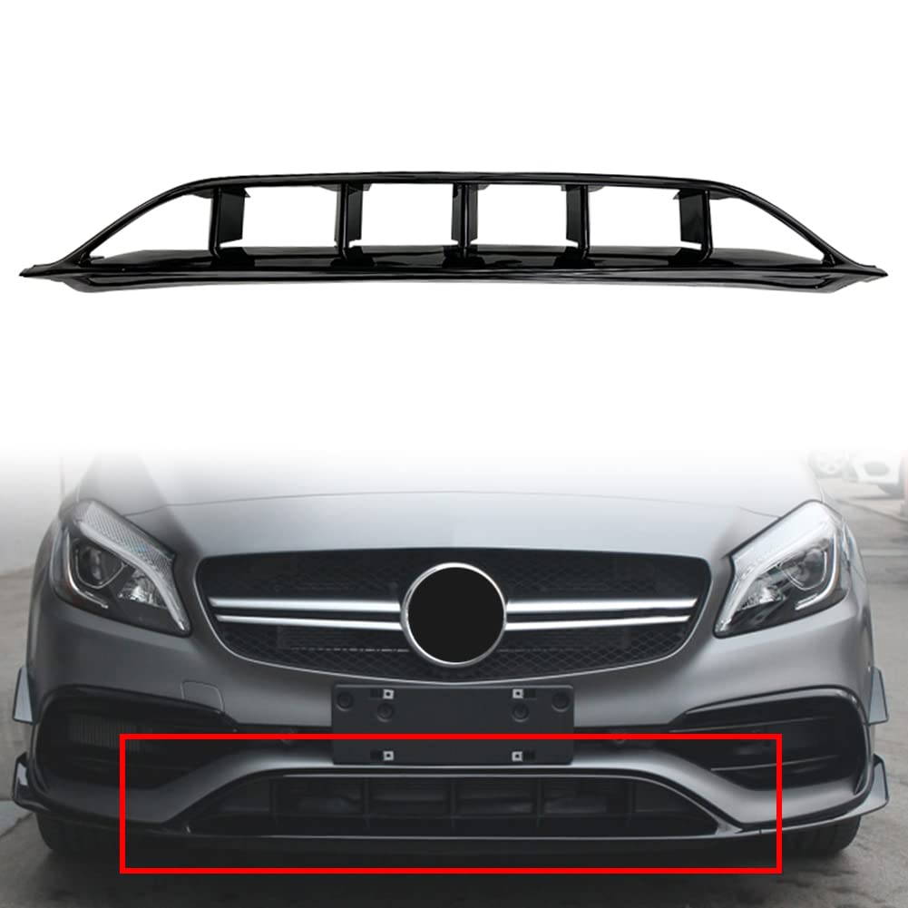 FSFYUK Front Lower Lip Spoiler Für A-Klasse W176 2016-2018 ABS von generisch