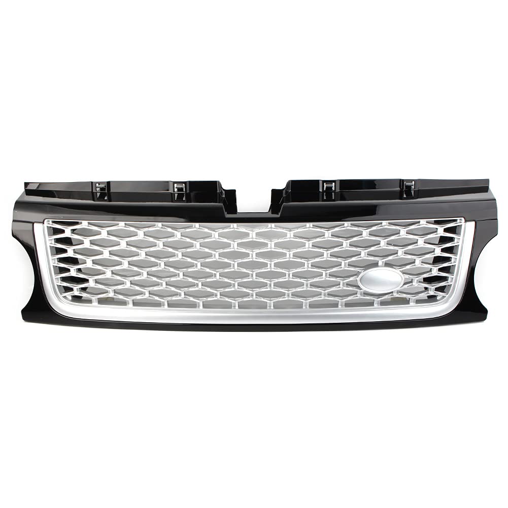 FSFYUK Frontgrill Grill Abdeckung Formteil Trim Für Sport 2010-2013, Schwarz & Silbe von generisch