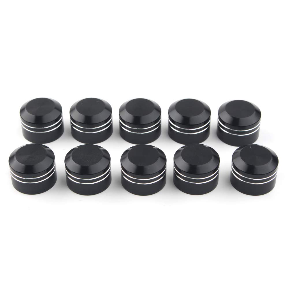 FSFYUK Motor Black 11MM Inner Schrauben Motor Bolt Topper Cover Caps F von generisch