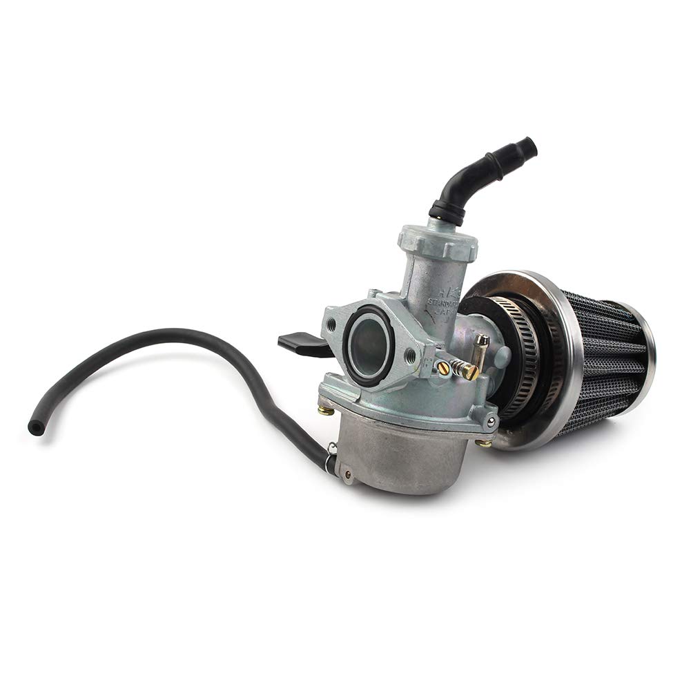 FSFYUK Motorrad 22mm Vergaser Carb Ersatz mit Luftfilter für XR50 Für CRF50 Für XR70 von generisch