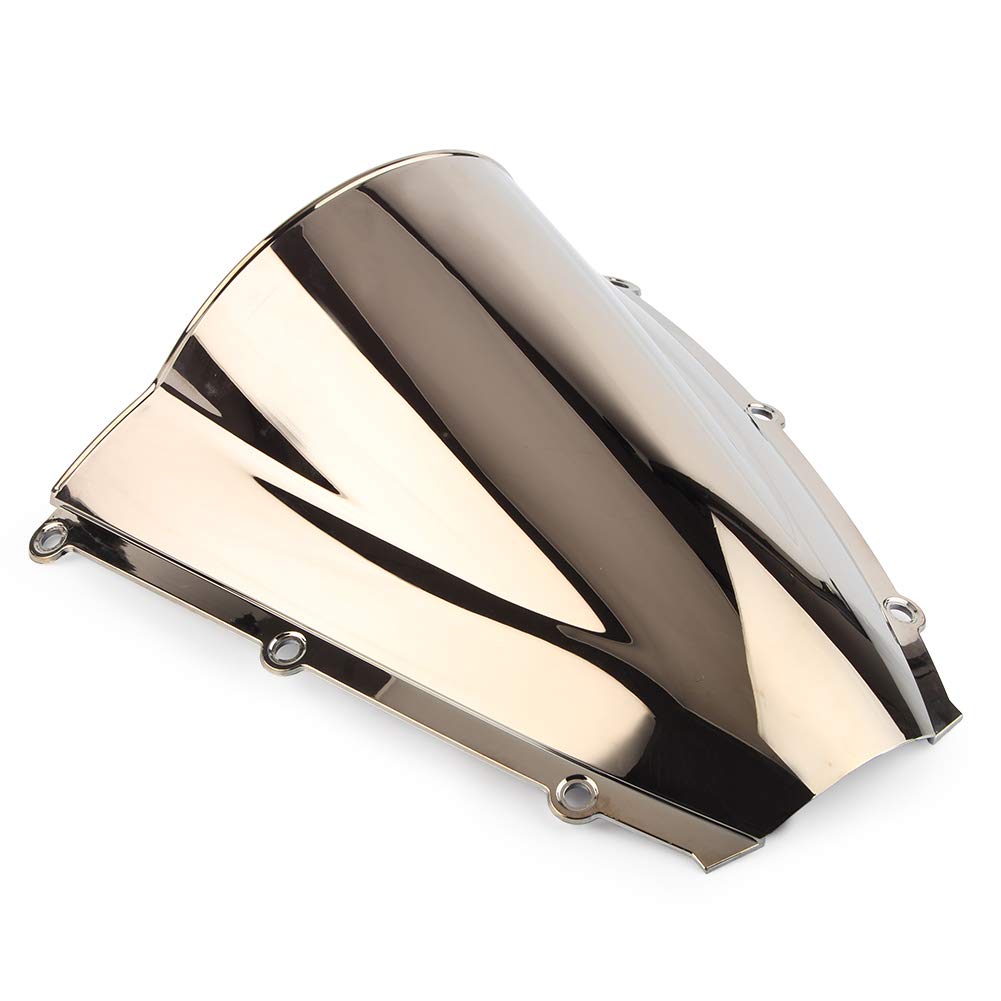 FSFYUK Motorrad Windschutzscheibe Windabweiser Spoiler Shield Für CBR600RR F5 2003 2004, Silbe von generisch