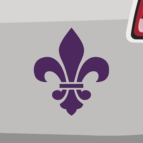 Heraldische Lilie Aufkleber -6 Größen 21 Farben- Fleur de Lis Wappen Frankreich von swor